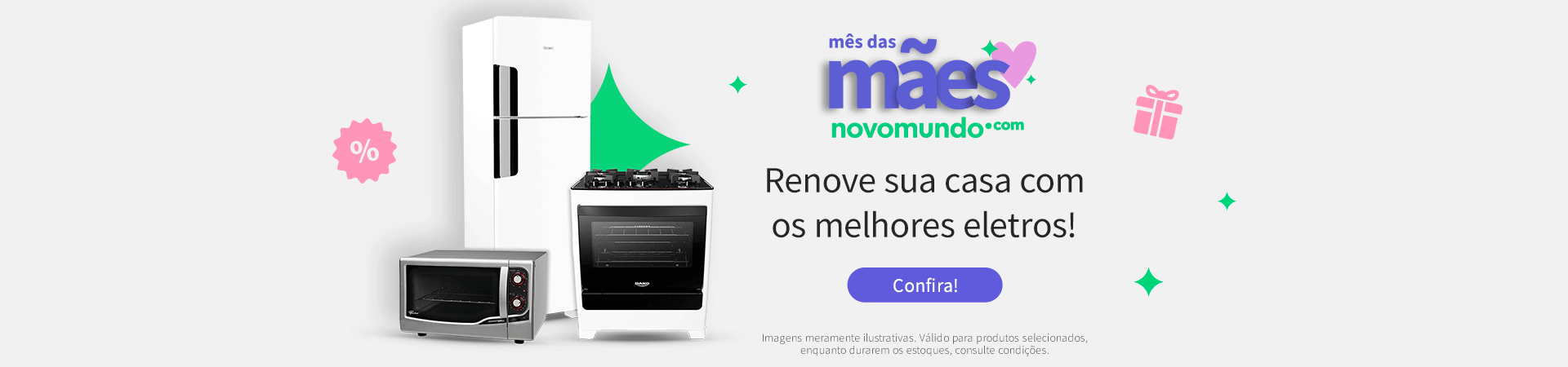 Renove sua casa com os melhores eletros!