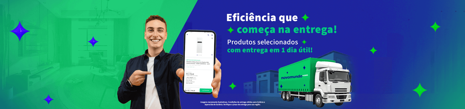 Eficiência que começa na entrega