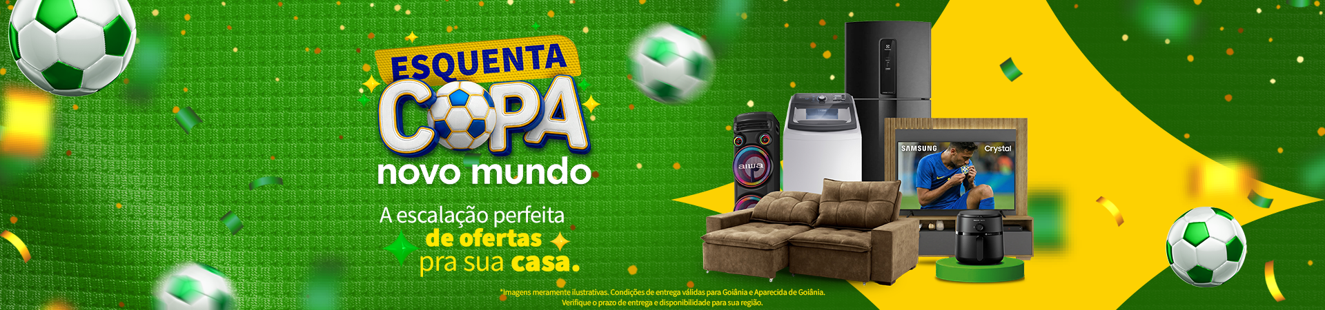 A escalação perfeita de ofertas pra sua casa.